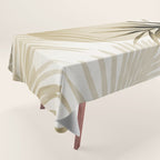 Tropical Paradise Sunset Neutral Beige Tablecloth Gallery Image 1