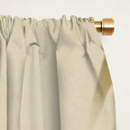 Tropical Paradise Sunset Neutral Beige Window Curtain Gallery Image 2