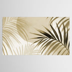 Tropical Paradise Sunset Neutral Beige Tablecloth Gallery Image 2