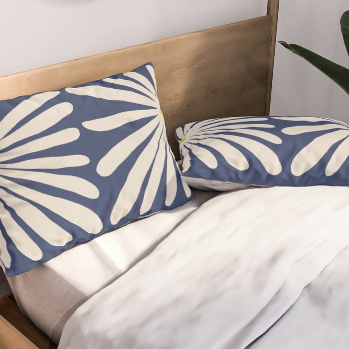 Lazy Daisies #1 Pillow Sham Gallery Image 2