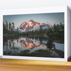 Cascade Sunset - Mt. Shuksan - Nature Photography Wall Mural Gallery Image 2