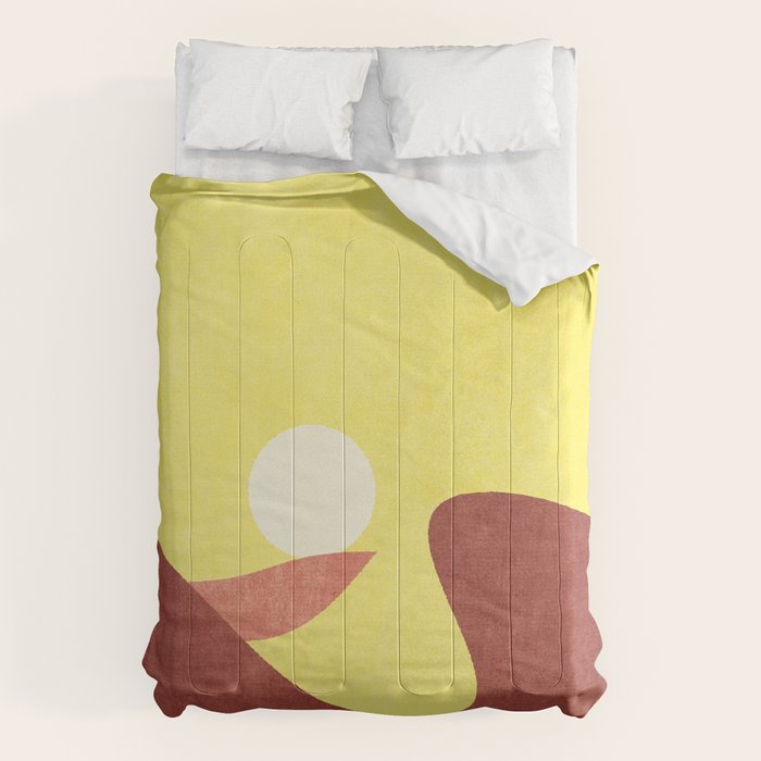LANDSHAPES / Desert - Sunset Comforter Gallery Image 6