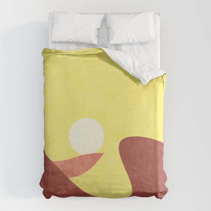 LANDSHAPES / Desert - Sunset Duvet Cover Gallery Image 1