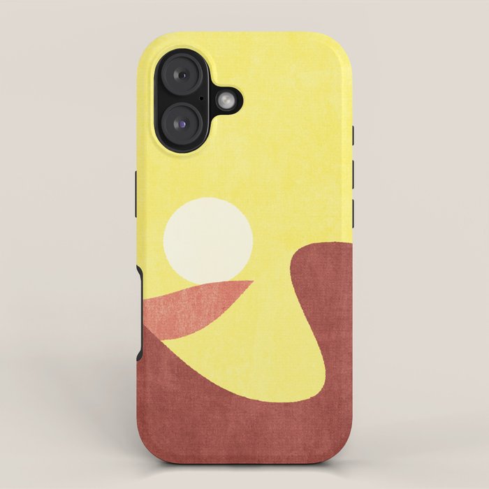 LANDSHAPES / Desert - Sunset iPhone Case Gallery Image 1