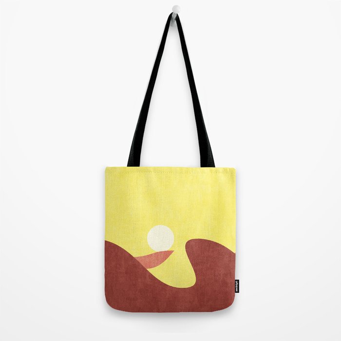 LANDSHAPES / Desert - Sunset Tote Bag Gallery Image 2