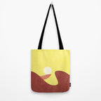 LANDSHAPES / Desert - Sunset Tote Bag Gallery Image 2