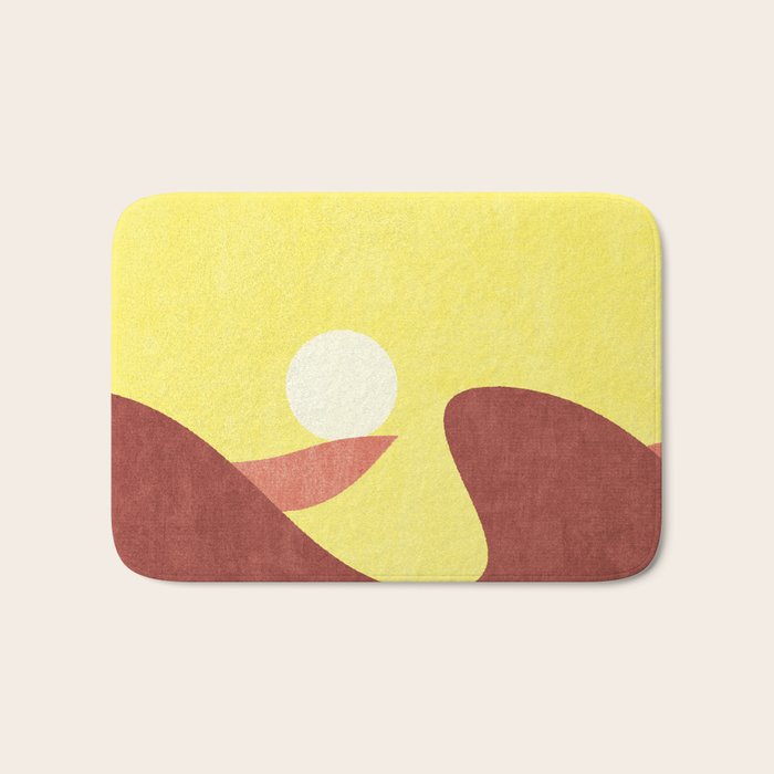 LANDSHAPES / Desert - Sunset Bath Mat Gallery Image 1
