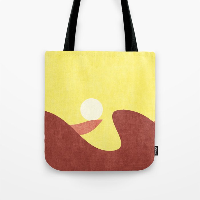 LANDSHAPES / Desert - Sunset Tote Bag Gallery Image 1