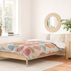 Geo Mod Shapes - Light Duvet Cover Gallery Image 2