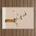 Flowers in the Vase Outdoor Rug Gallery Image 1