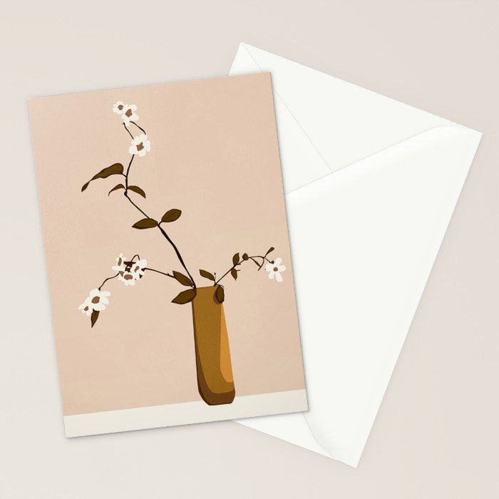 Flowers in the Vase Stationery Card Gallery Image 2