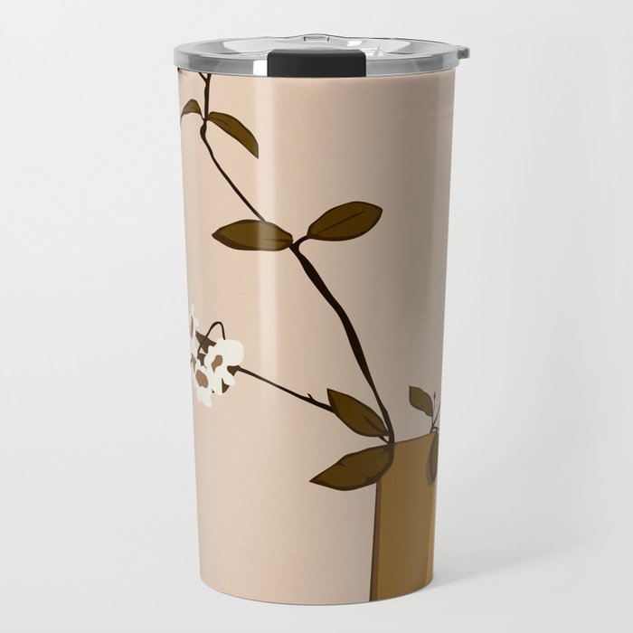 Flowers in the Vase Travel Mug Gallery Image 1
