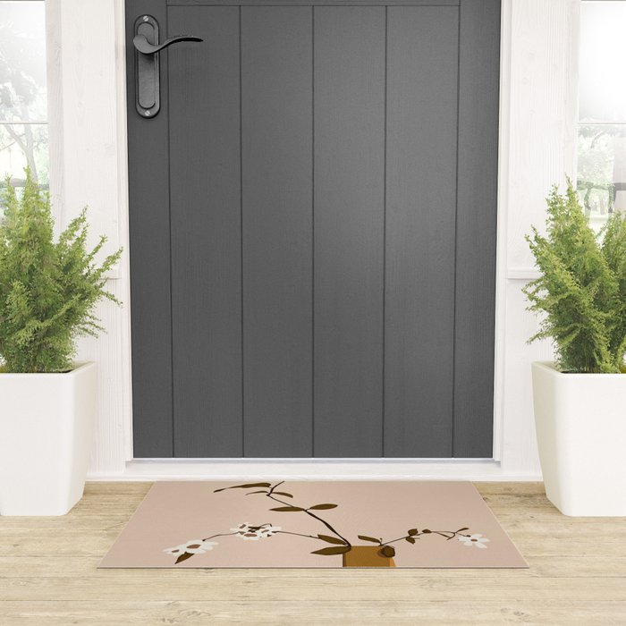 Flowers in the Vase Welcome Mat Gallery Image 3