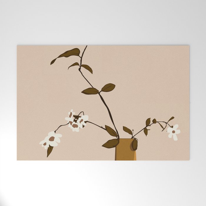 Flowers in the Vase Welcome Mat Gallery Image 1