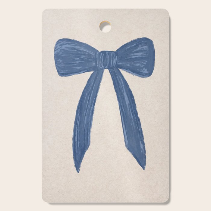 Blue Bow Cutting Board Gallery Image 1
