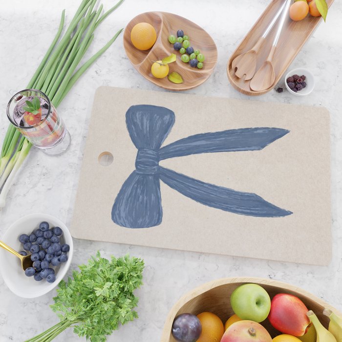 Blue Bow Cutting Board Gallery Image 2