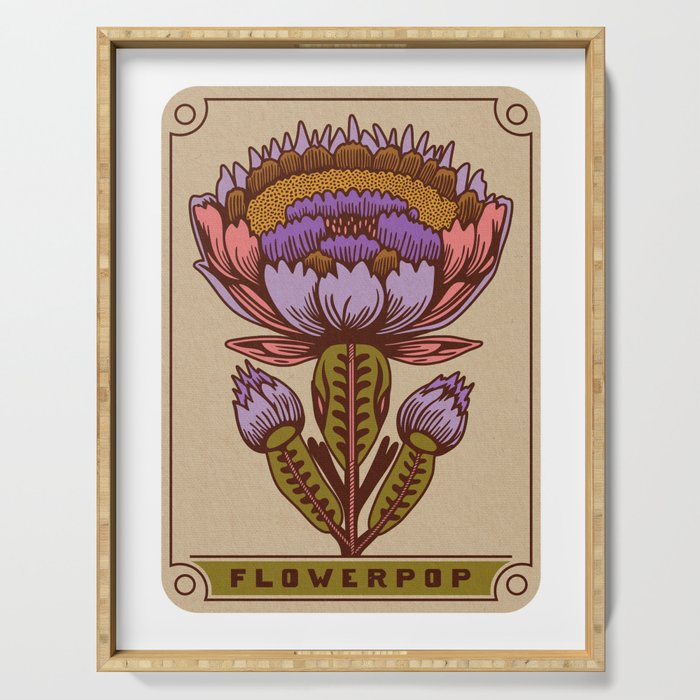 FLOWERPOP Serving Tray Gallery Image 1