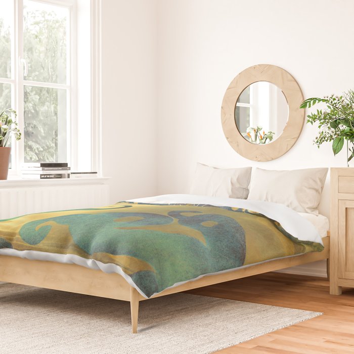 Underwater Dream I Duvet Cover Gallery Image 2