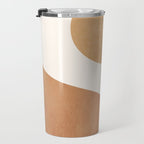 Minimal Abstract Art Landscape 9 Travel Mug Gallery Image 3