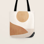 Minimal Abstract Art Landscape 9 Tote Bag Gallery Image 1