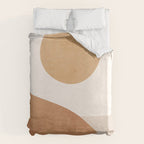 Minimal Abstract Art Landscape 9 Duvet Cover Gallery Image 6