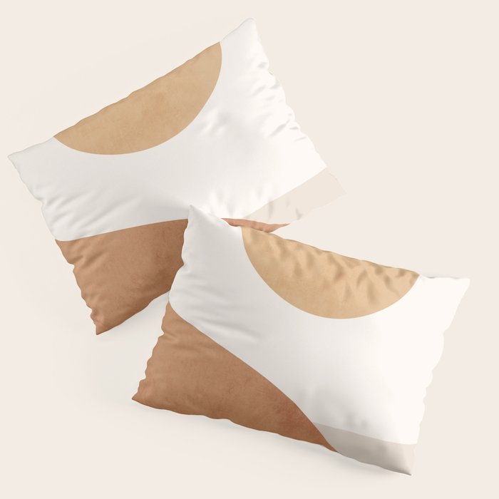 Minimal Abstract Art Landscape 9 Pillow Sham Gallery Image 3