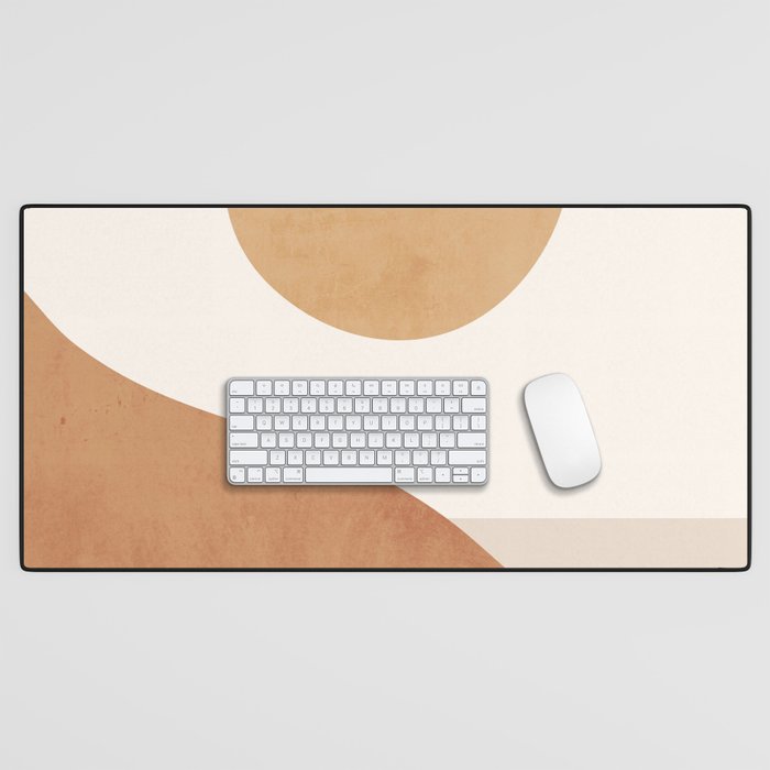 Minimal Abstract Art Landscape 9 Desk Mat Gallery Image 1
