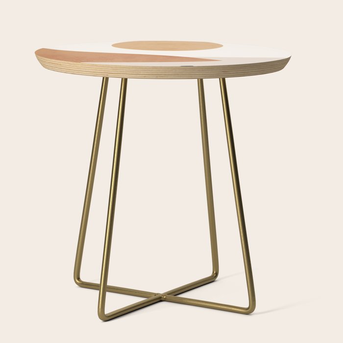 Minimal Abstract Art Landscape 9 Side Table Gallery Image 1