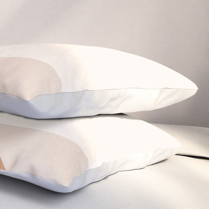 Minimal Abstract Art Landscape 9 Pillow Sham Gallery Image 3
