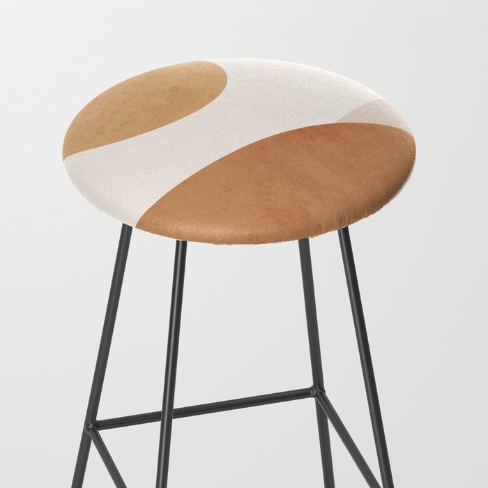 Minimal Abstract Art Landscape 9 Stool Gallery Image 2