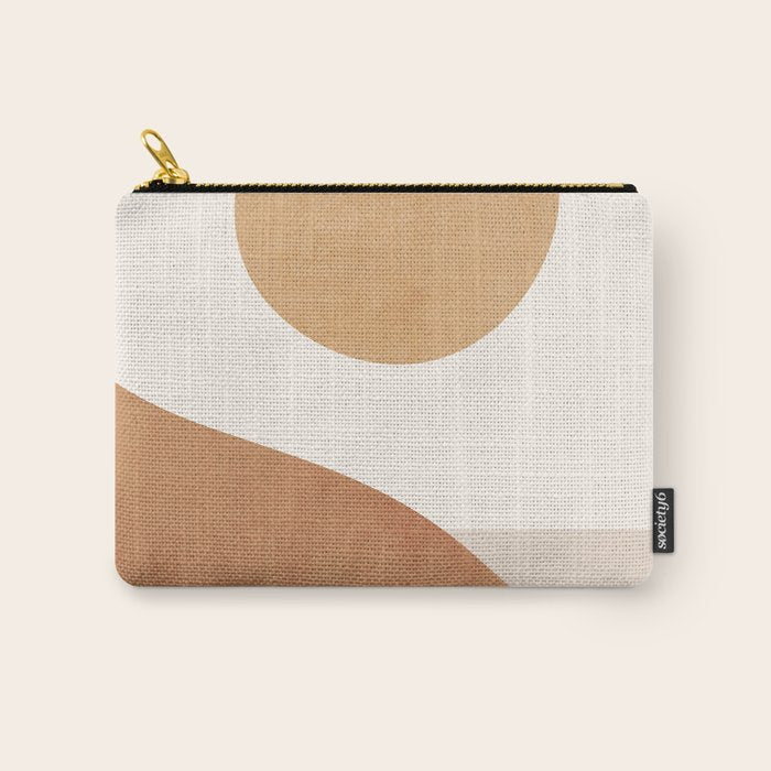 Minimal Abstract Art Landscape 9 Carry All Pouch Gallery Image 1
