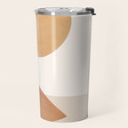 Minimal Abstract Art Landscape 9 Travel Mug Gallery Image 2