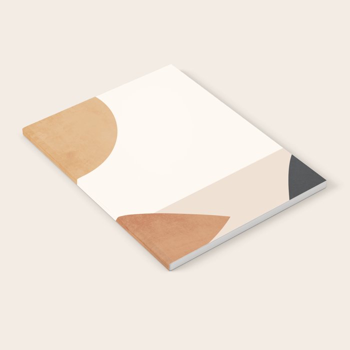 Minimal Abstract Art Landscape 9 Notebook Gallery Image 1
