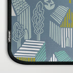 bonjour ma vie; City life collection blue teal Laptop Sleeve Gallery Image 3