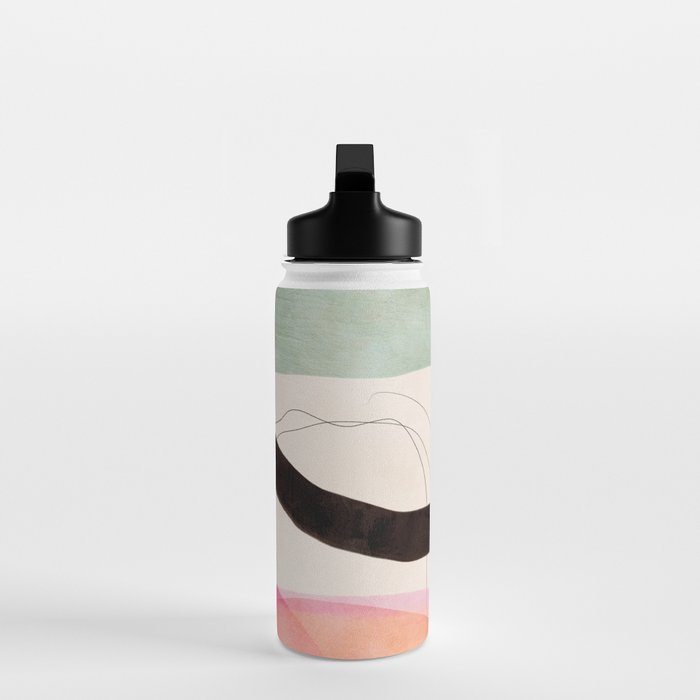mid century organic shapes spring 21 /3 Water Bottle Gallery Image 3