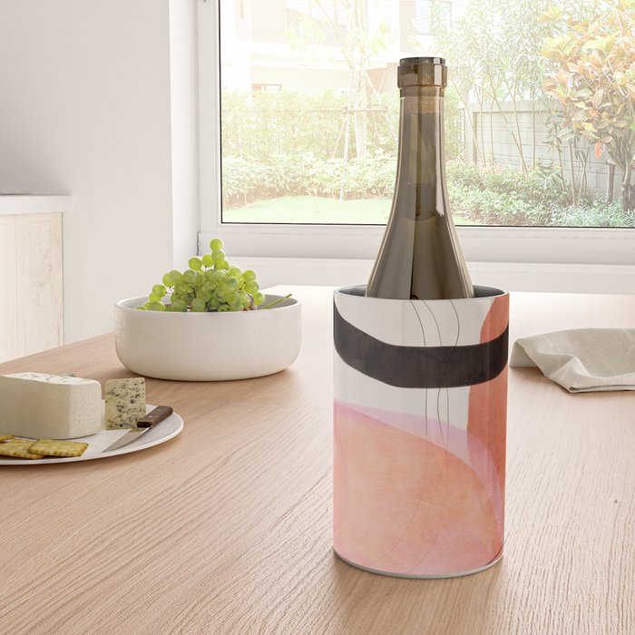 mid century organic shapes spring 21 /3 Wine Chiller Gallery Image 4