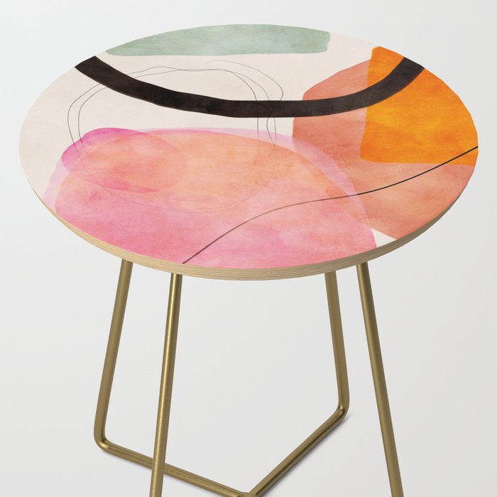mid century organic shapes spring 21 /3 Side Table Gallery Image 2