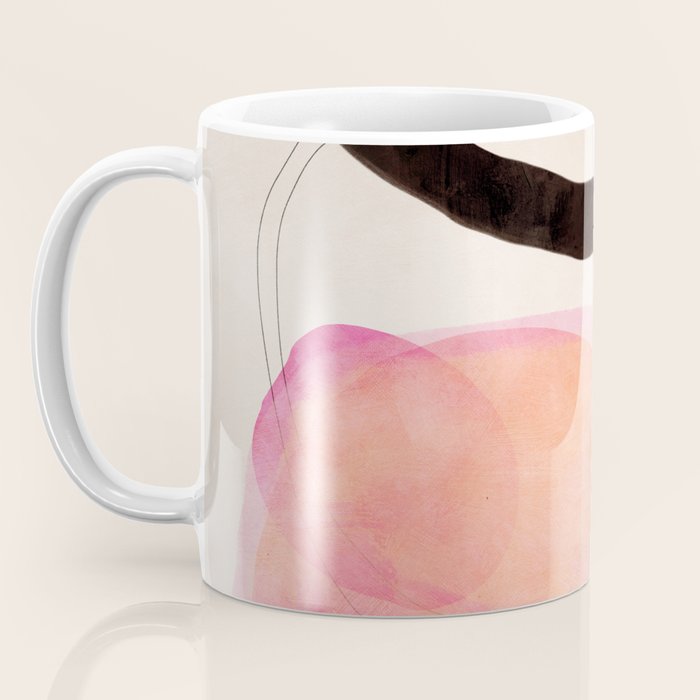 mid century organic shapes spring 21 /3 Coffee Mug Gallery Image 3