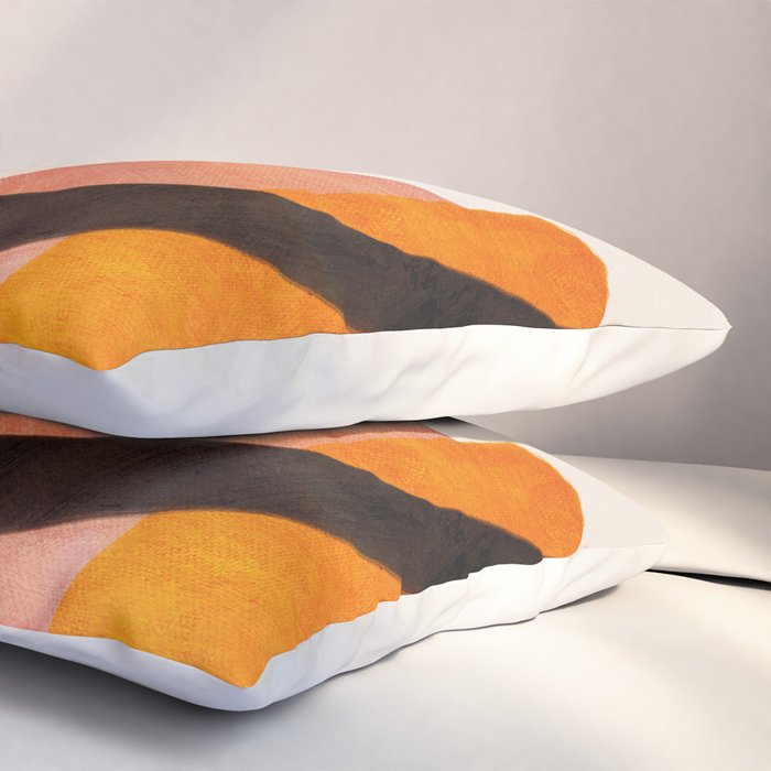 mid century organic shapes spring 21 /3 Pillow Sham Gallery Image 3