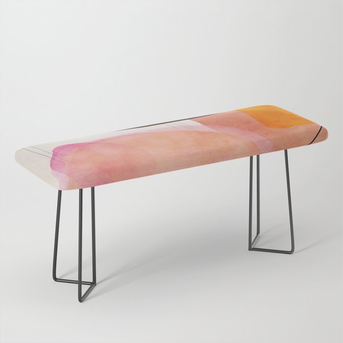 mid century organic shapes spring 21 /3 Bench Gallery Image 1