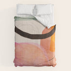 mid century organic shapes spring 21 /3 Comforter Gallery Image 6