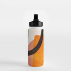 mid century organic shapes spring 21 /3 Water Bottle Gallery Image 2