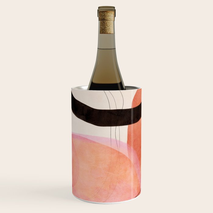mid century organic shapes spring 21 /3 Wine Chiller Gallery Image 1