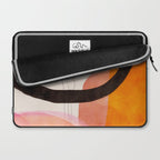 mid century organic shapes spring 21 /3 Laptop Sleeve Gallery Image 2