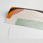 mid century organic shapes spring 21 /3 Wrapping Paper Gallery Image 2