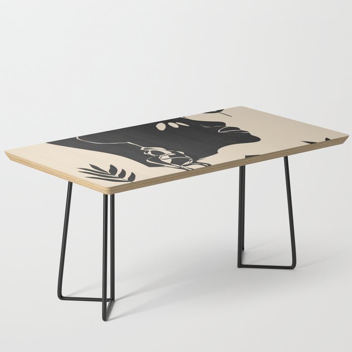 Tropical Girl /Abstract Minimal Coffee Table Gallery Image 1