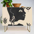 Tropical Girl /Abstract Minimal Credenza Gallery Image 1