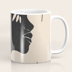 Tropical Girl /Abstract Minimal Coffee Mug Gallery Image 1