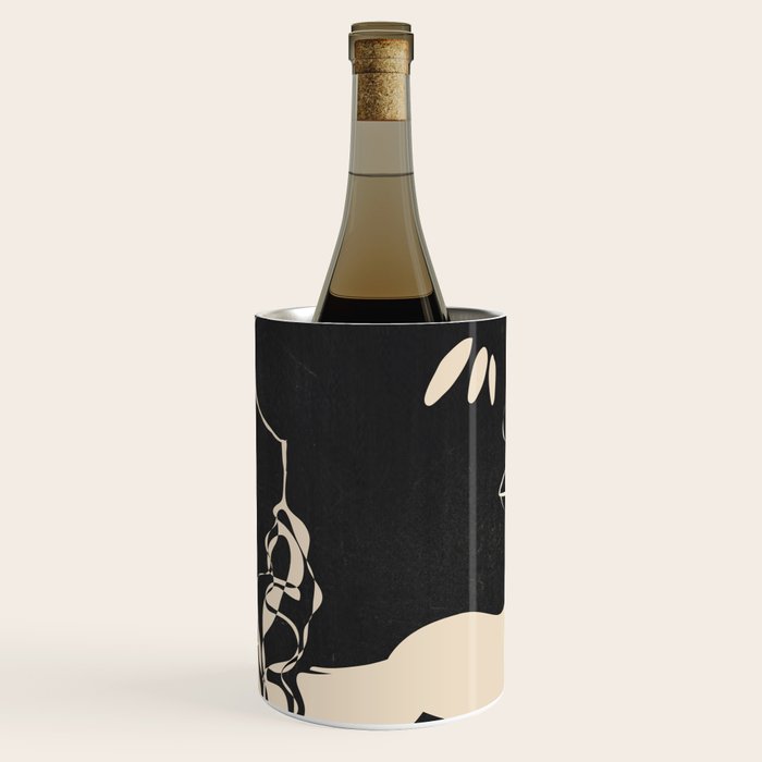 Tropical Girl /Abstract Minimal Wine Chiller Gallery Image 1