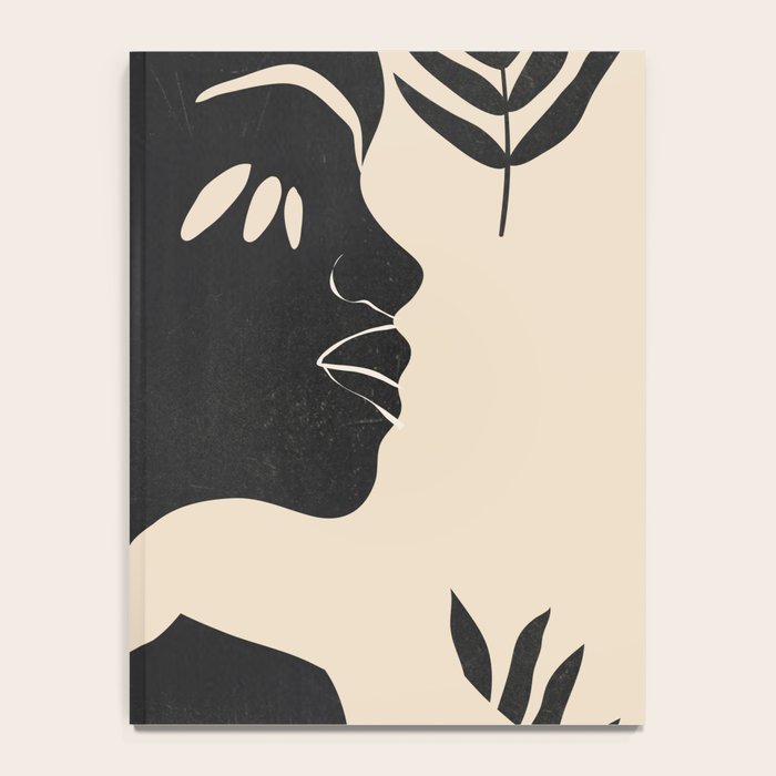 Tropical Girl /Abstract Minimal Notebook Gallery Image 4
